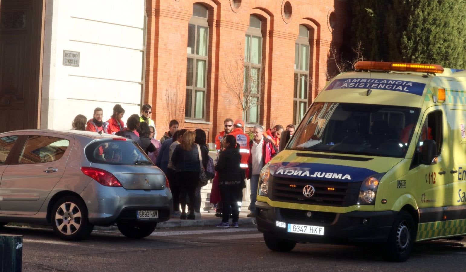 Desalojan el instituto Zorrilla de Valladolid por un gas tóxico