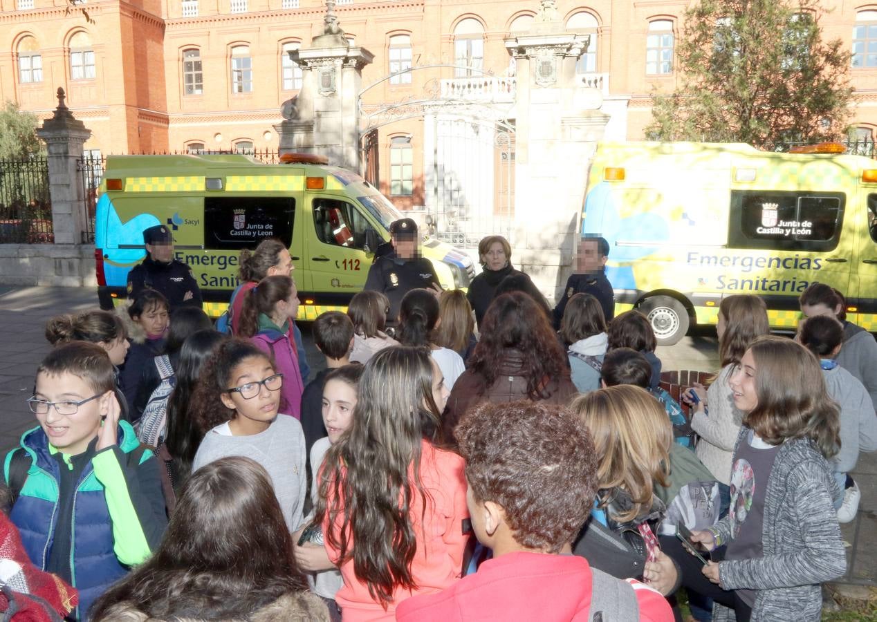 Desalojan el instituto Zorrilla de Valladolid por un gas tóxico