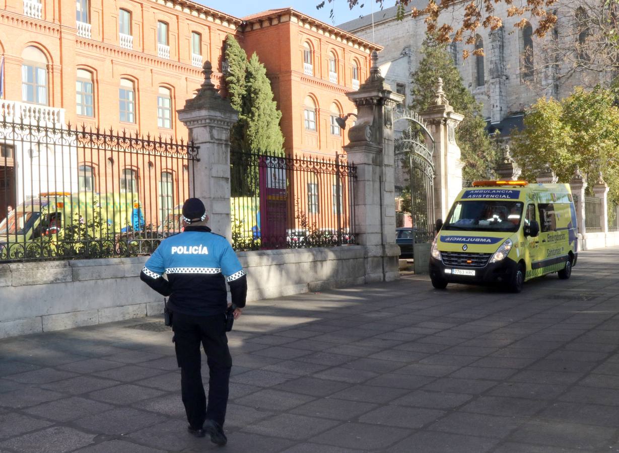 Desalojan el instituto Zorrilla de Valladolid por un gas tóxico