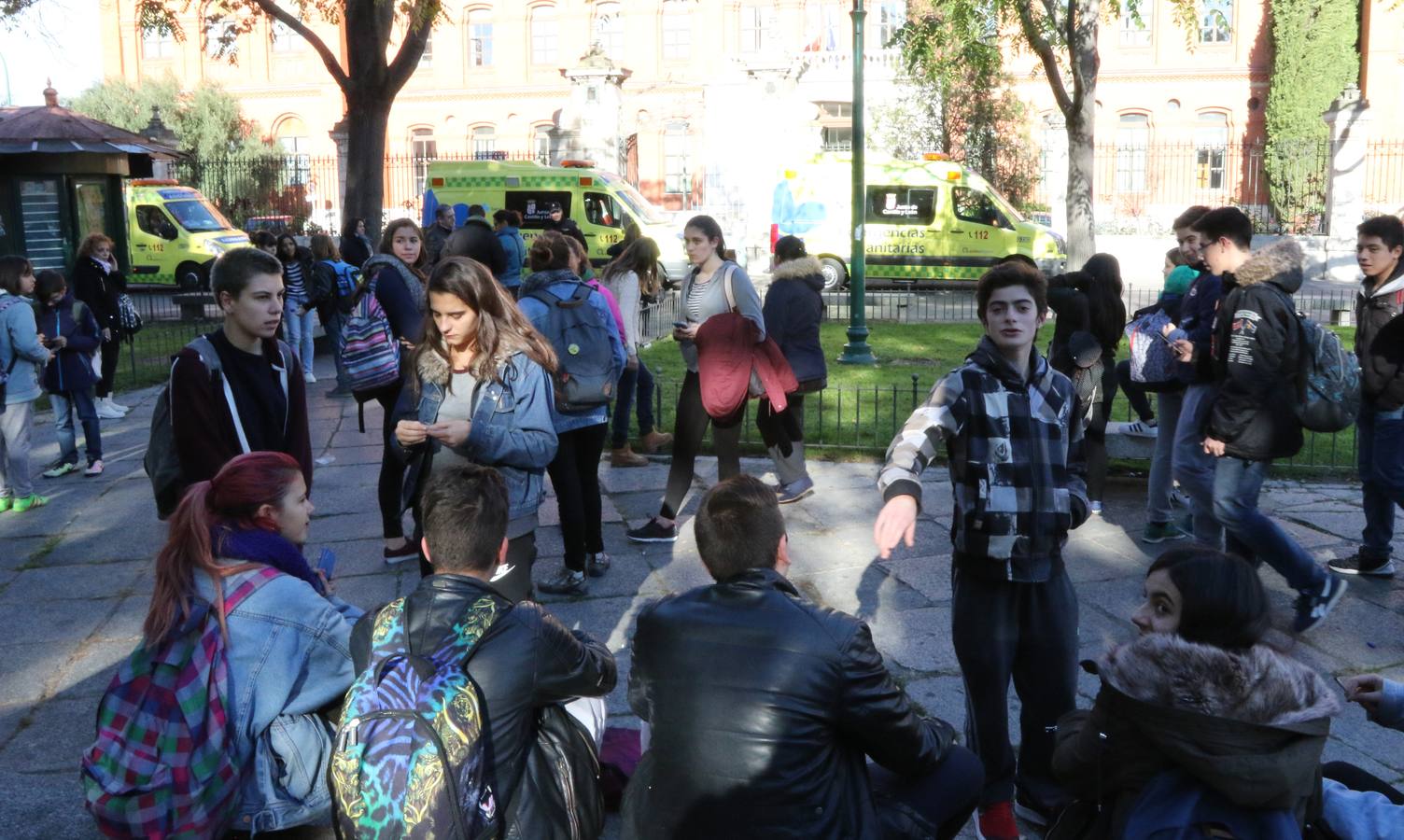 Desalojan el instituto Zorrilla de Valladolid por un gas tóxico