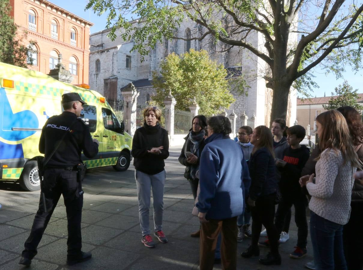 Desalojan el instituto Zorrilla de Valladolid por un gas tóxico