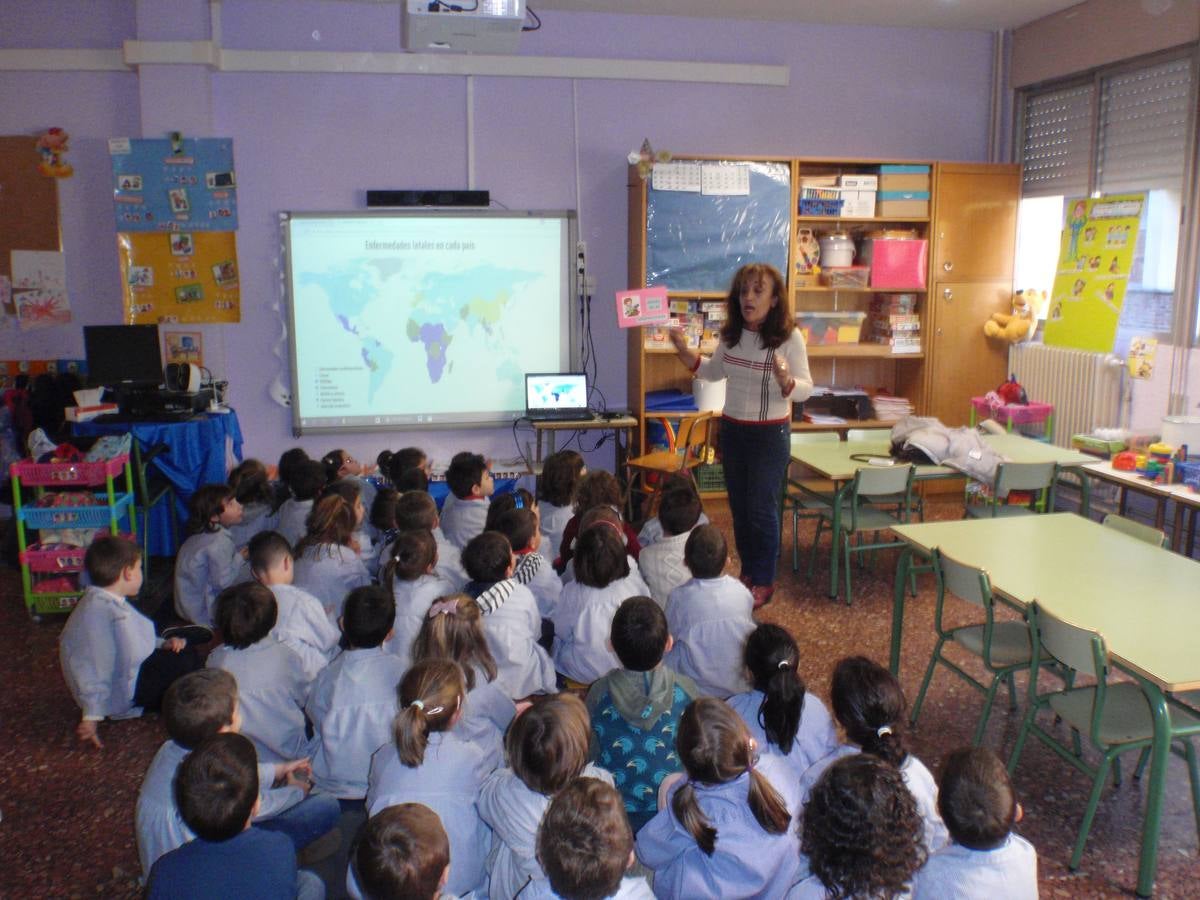 Carrera solidaria en el colegio Padre Claret de Palencia