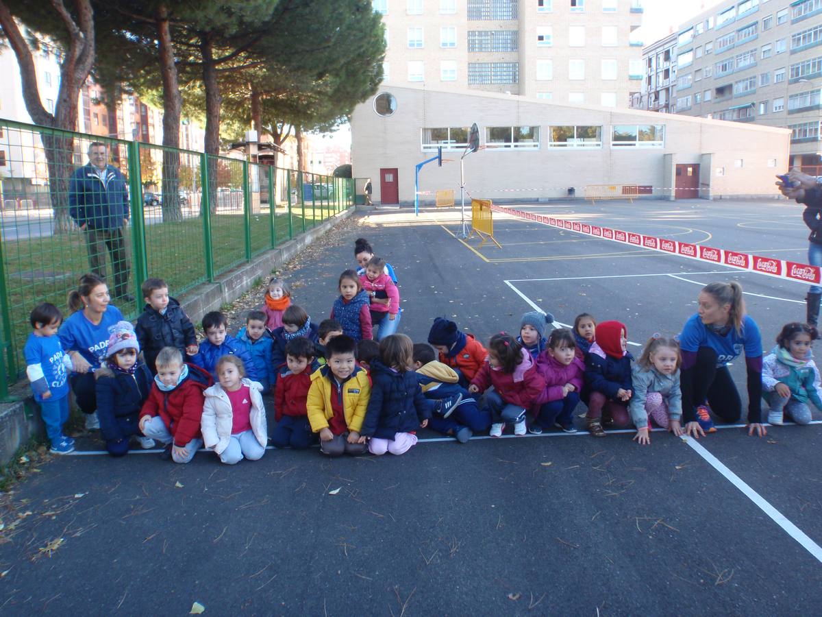 Carrera solidaria en el colegio Padre Claret de Palencia