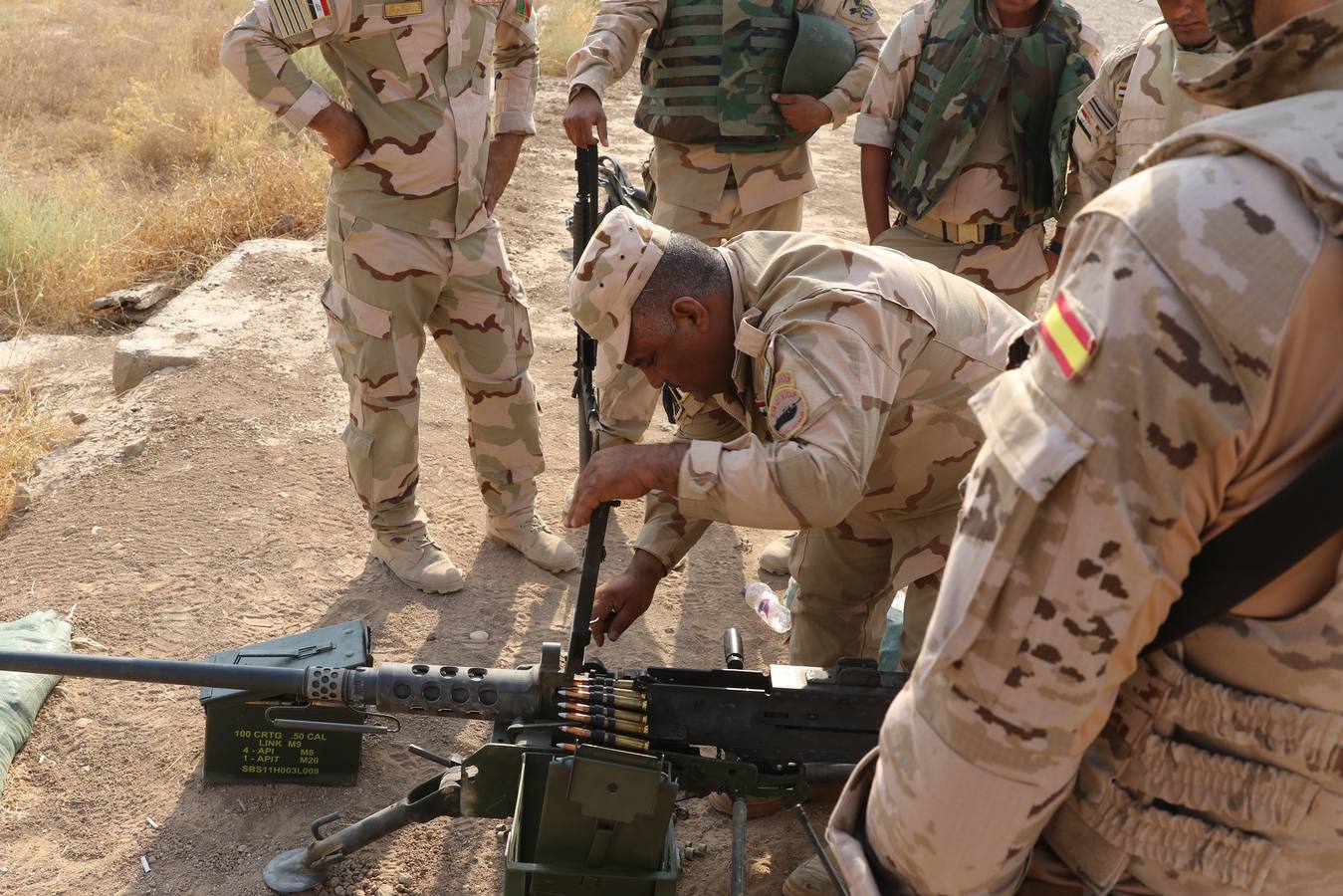 Militares españoles participan en la operación 'Inherent Resolve' de adiestramiento del ejército iraquí