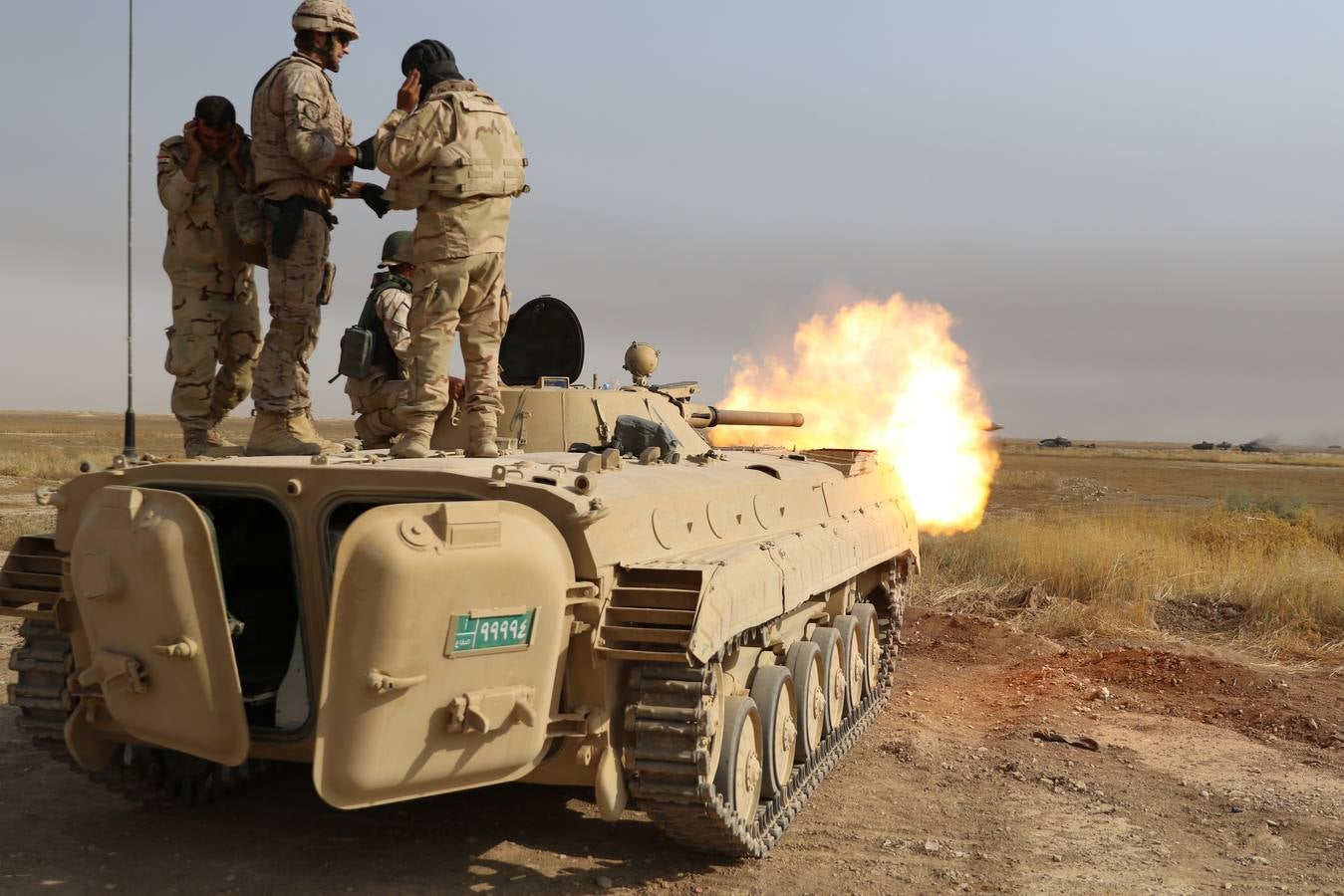 Militares españoles participan en la operación 'Inherent Resolve' de adiestramiento del ejército iraquí