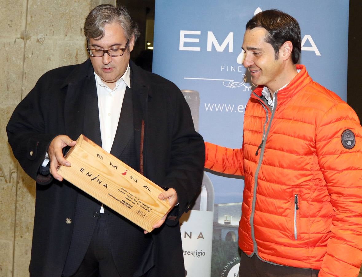 Juan Manuel de Prada, en el Aula de Cultura de El Norte de Castilla