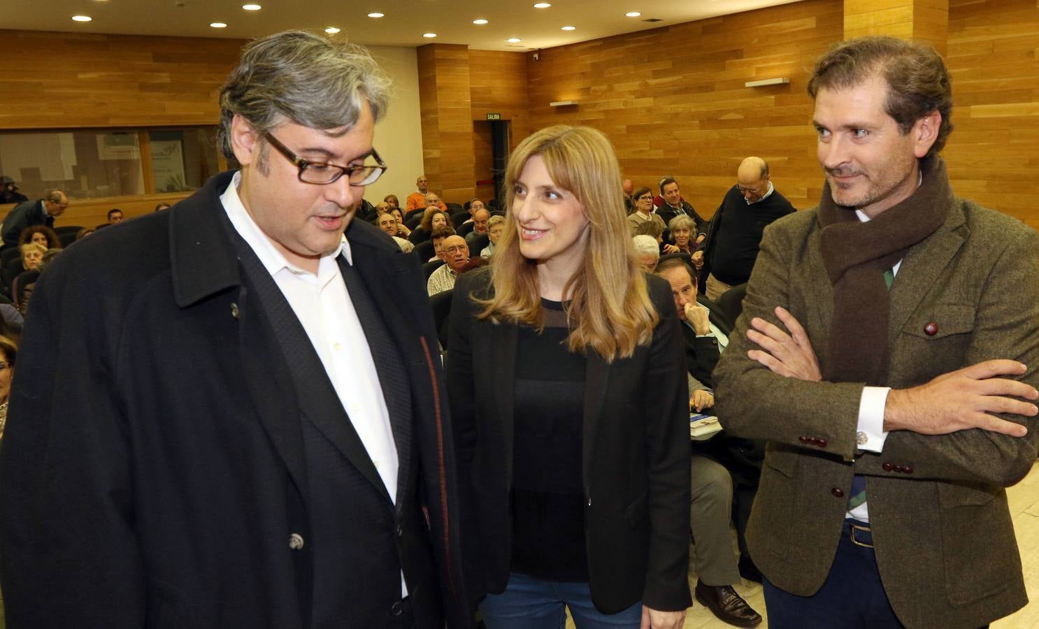 Juan Manuel de Prada, en el Aula de Cultura de El Norte de Castilla