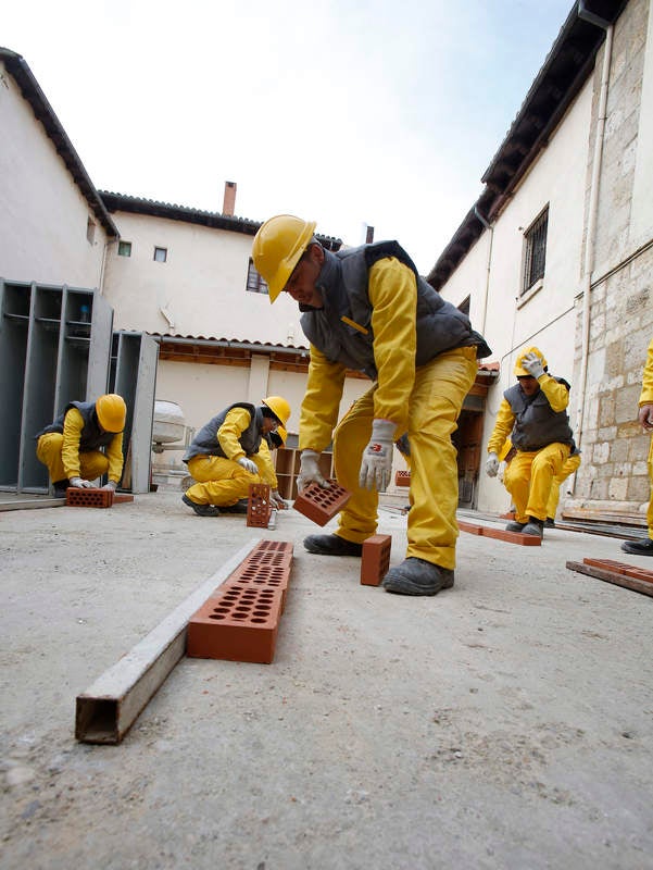 Visita al taller de la Catedral de Palencia