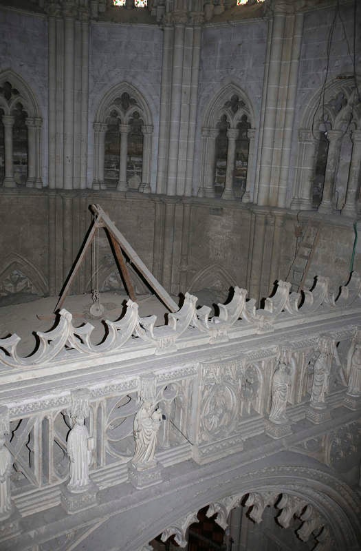 Visita al taller de la Catedral de Palencia