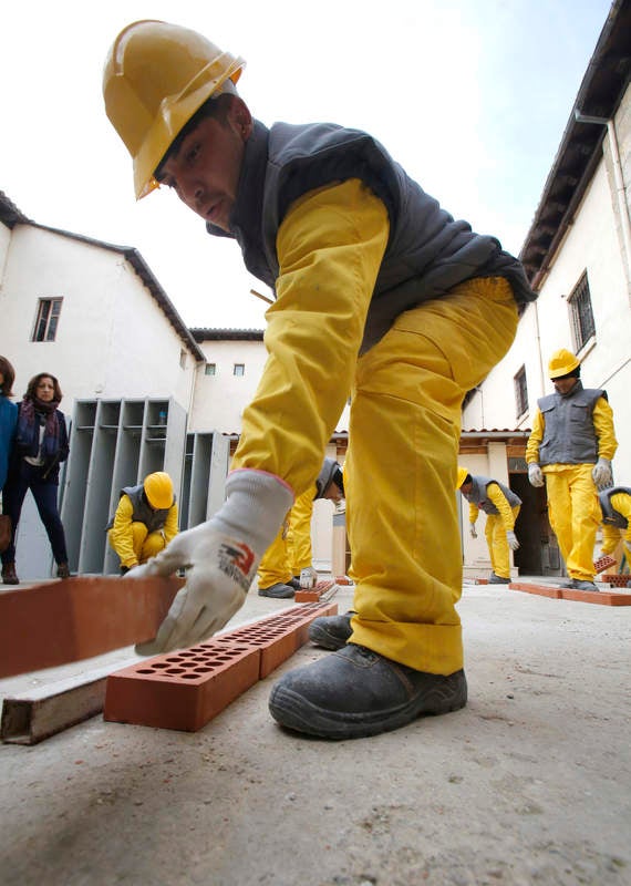 Visita al taller de la Catedral de Palencia