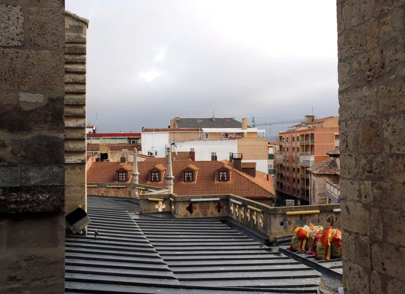 Visita al taller de la Catedral de Palencia