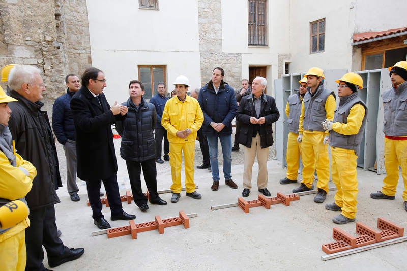 Visita al taller de la Catedral de Palencia