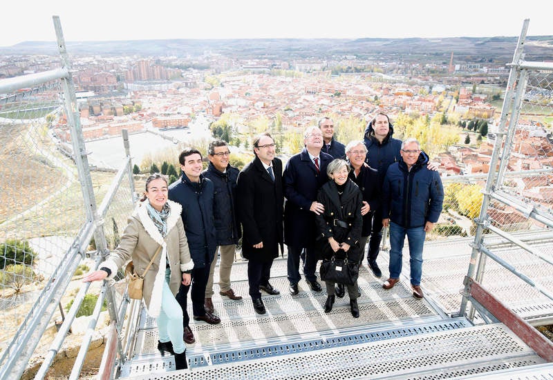 El alcalde de León visita Palencia