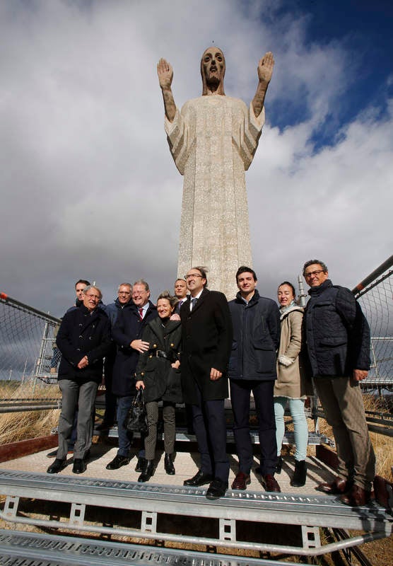 El alcalde de León visita Palencia