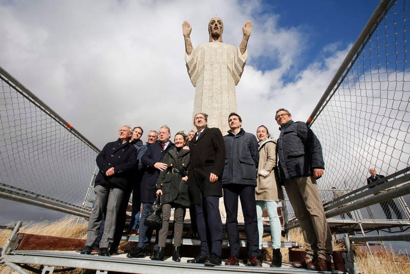 El alcalde de León visita Palencia