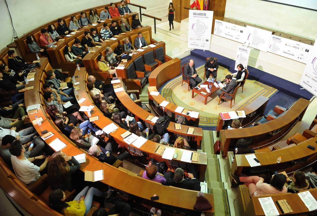 Segunda mesa redonda de las jornadas &#039;Valladolid, Tierra Capital del Español&#039; organizadas por El Norte de Castilla