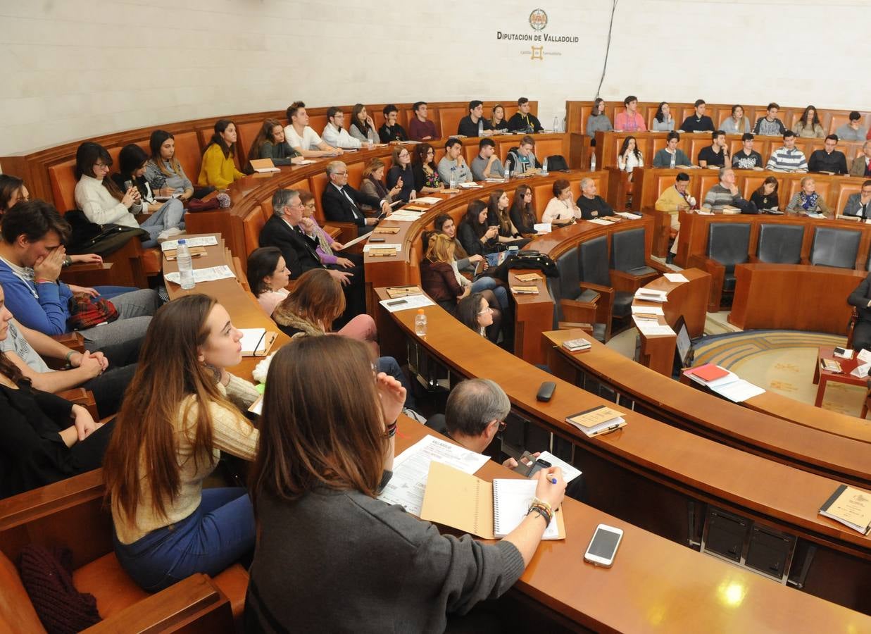 Segunda mesa redonda de las jornadas &#039;Valladolid, Tierra Capital del Español&#039; organizadas por El Norte de Castilla