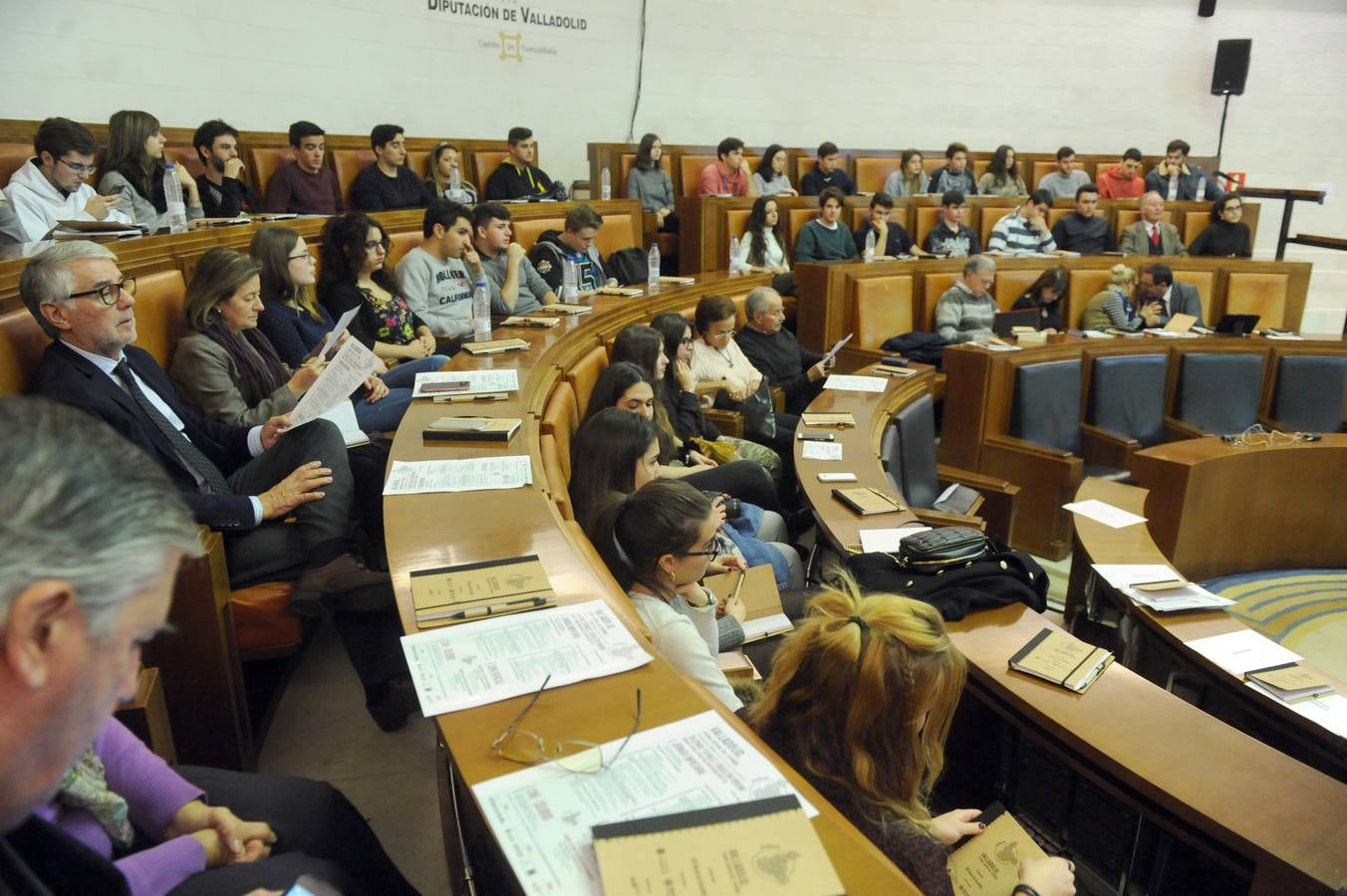 Segunda mesa redonda de las jornadas &#039;Valladolid, Tierra Capital del Español&#039; organizadas por El Norte de Castilla