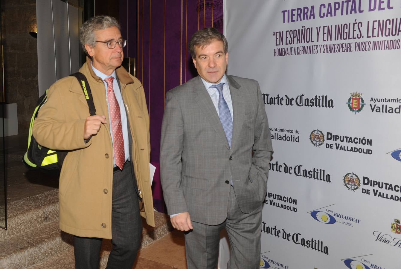 Inauguración de las jornadas &#039;Valladolid, Tierra Capital del Español&#039; organizadas por El Norte de Castilla