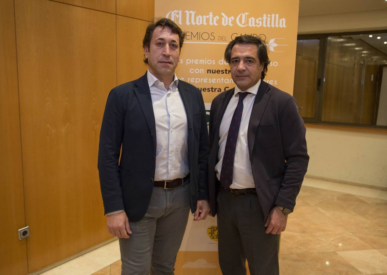 José Manuel Meléndez, de Agroinnova, y Manuel Salgado.