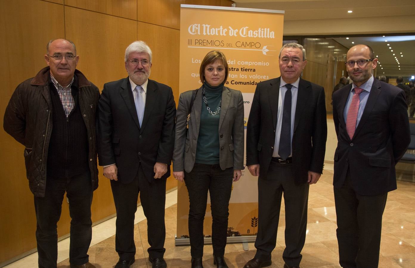 Luis Martínez, José Luis Álvarez, María Ángeles Aragón, Ignacio Lamas y José María Zarandieta.