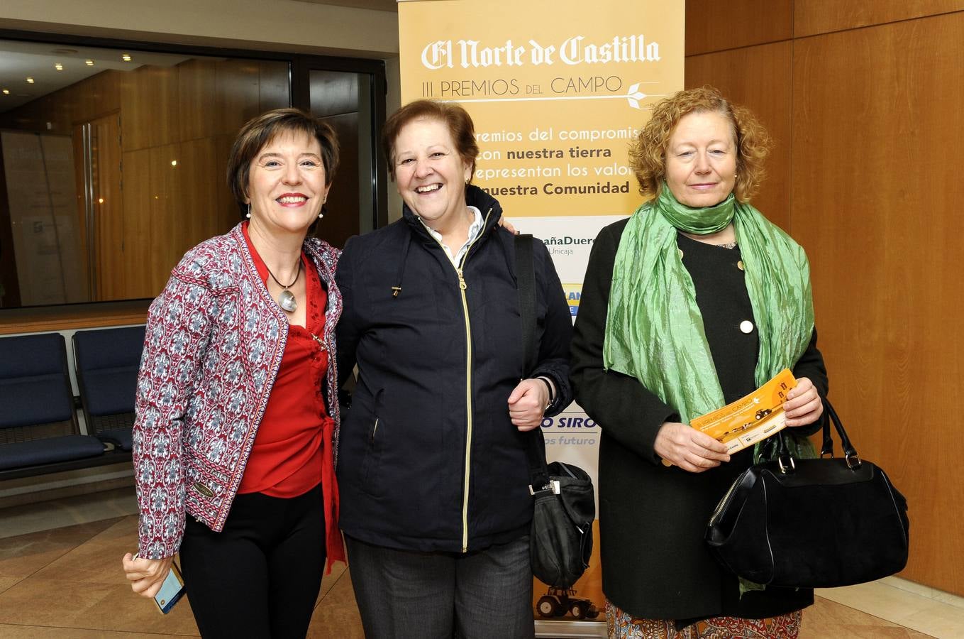 Ana Palma, María Ángeles González y Mari Luz Casado.