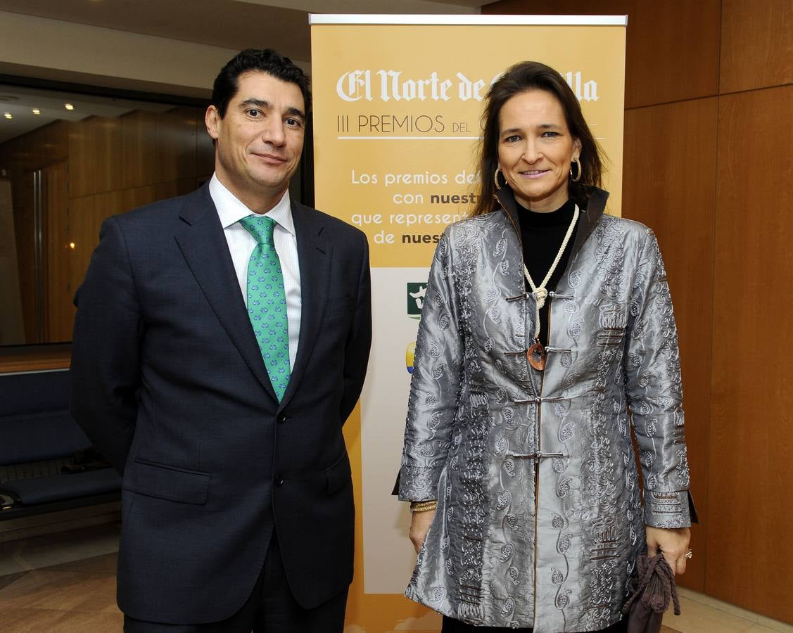 Javier Muñoz, de Aenor Castilla y León, y María Ángeles González, responsable de Calidad del Consejo de Agricultura Ecológica de Castilla y León.