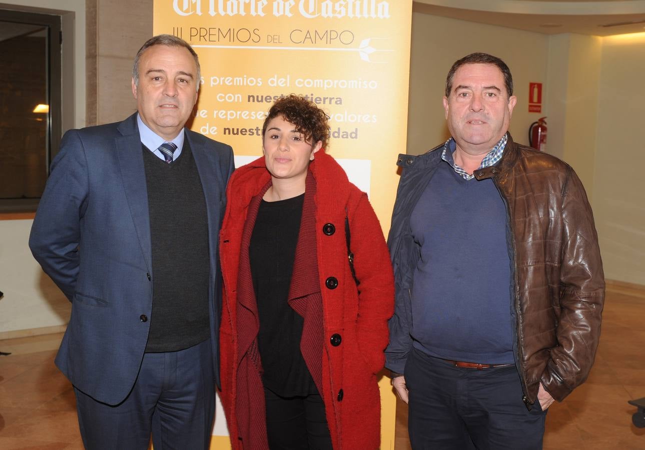 Luis Chico, Patricia Regidor y César Cuadrillero.