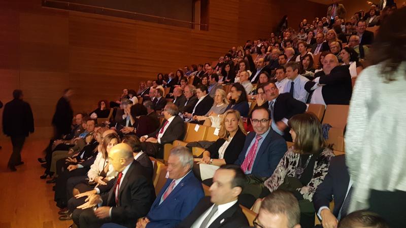 Gala de presentación del Concurso Mundial de Bruselas en el Centro Cultural Miguel Delibes de Valladolid