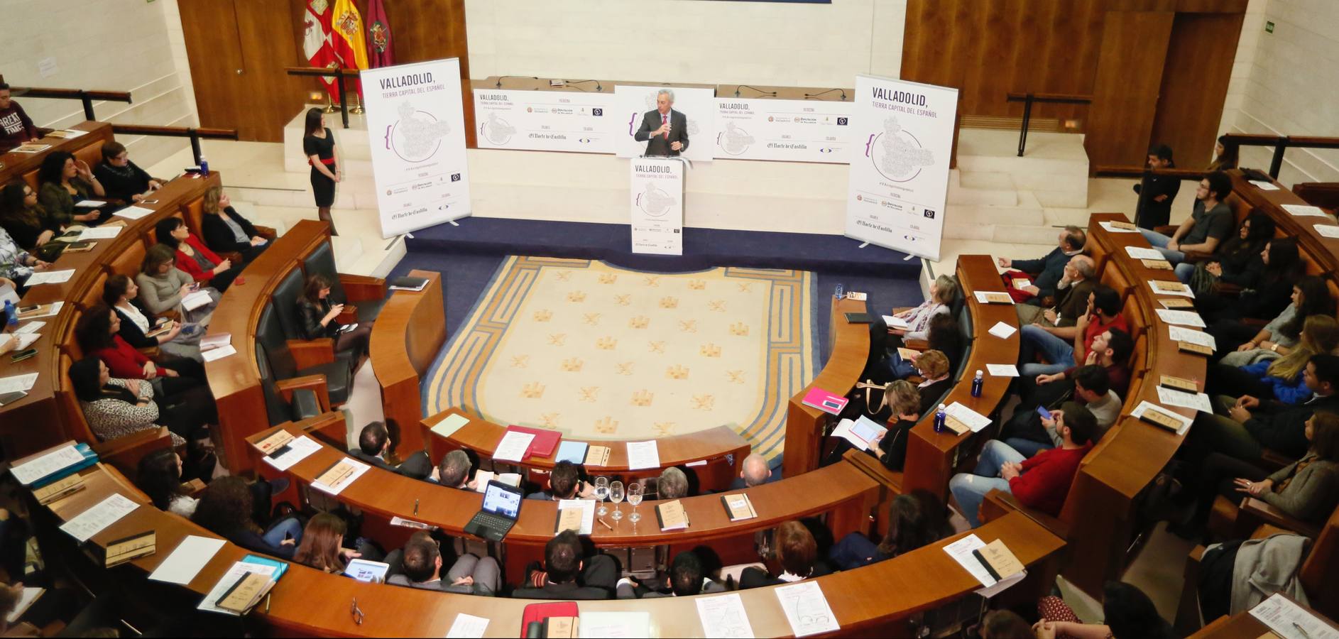 Segunda jornada del congreso &#039;Valladolid, Tierra Capital del Español&#039; organizado por El Norte de Castilla