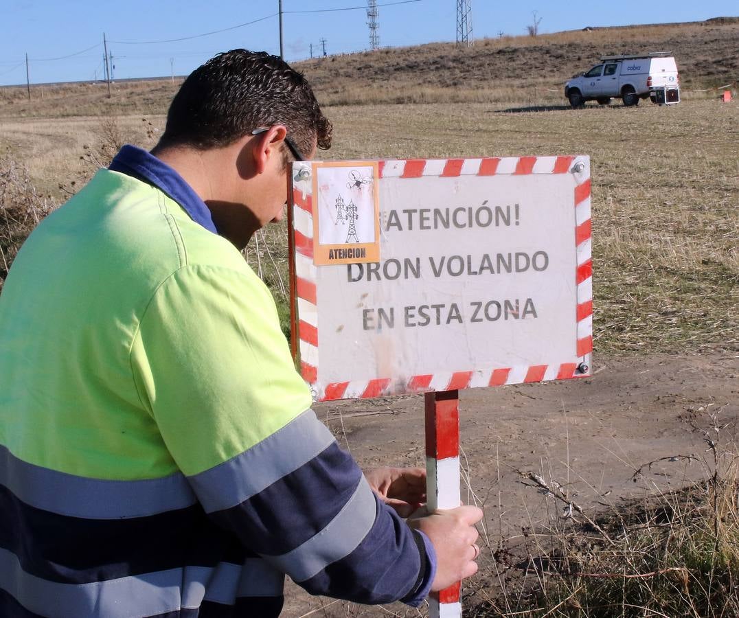 Unión Fenosa inspecciona las líneas eléctricas de Segovia con drones