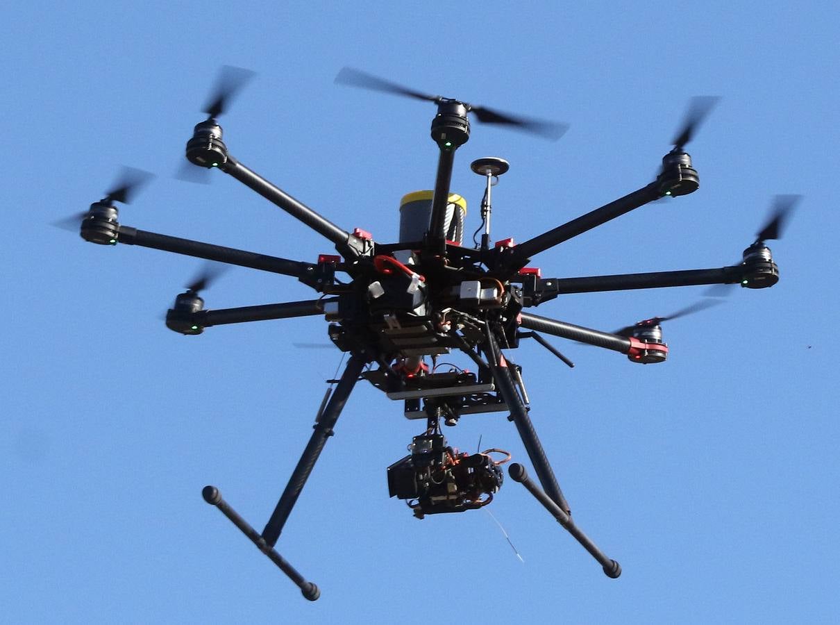 Unión Fenosa inspecciona las líneas eléctricas de Segovia con drones