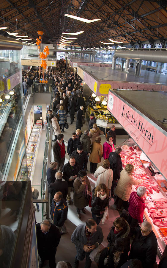 Inauguración del nuevo Mercado del Val en Valladolid