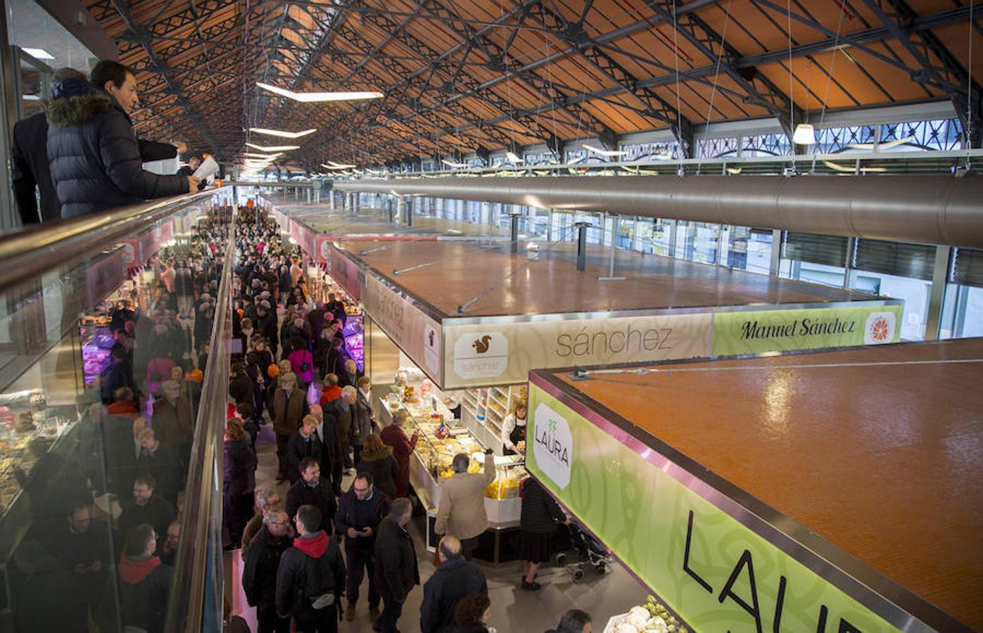 Inauguración del nuevo Mercado del Val en Valladolid