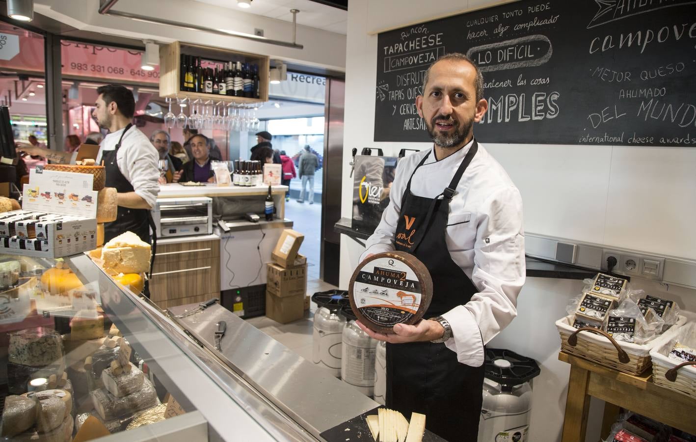 Inauguración del nuevo Mercado del Val en Valladolid