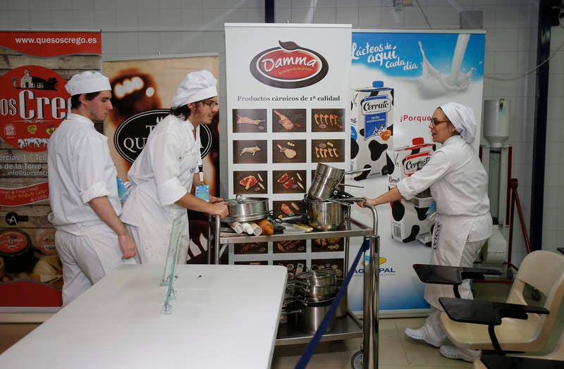 La burgalesa Vanesa López, ganadora del II Concurso Nacional Jóvenes Cocineros Alimentos de Palencia