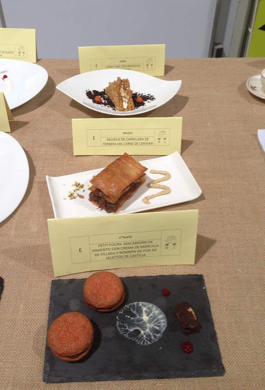 La burgalesa Vanesa López, ganadora del II Concurso Nacional Jóvenes Cocineros Alimentos de Palencia