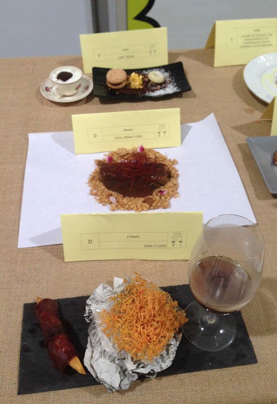 La burgalesa Vanesa López, ganadora del II Concurso Nacional Jóvenes Cocineros Alimentos de Palencia