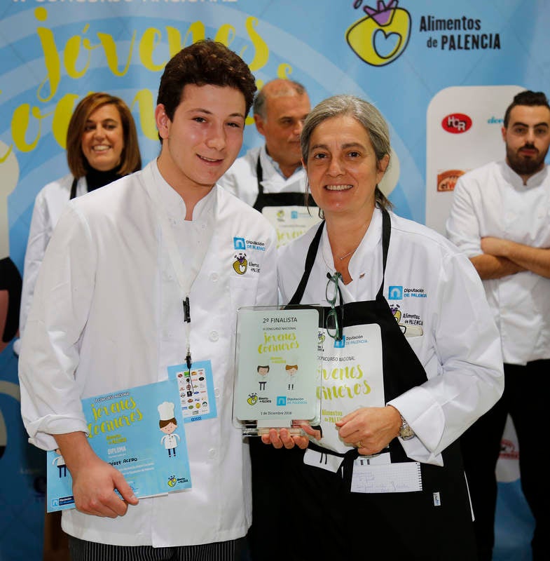 La burgalesa Vanesa López, ganadora del II Concurso Nacional Jóvenes Cocineros Alimentos de Palencia
