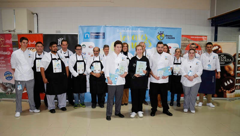 La burgalesa Vanesa López, ganadora del II Concurso Nacional Jóvenes Cocineros Alimentos de Palencia