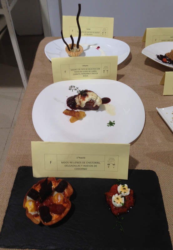 La burgalesa Vanesa López, ganadora del II Concurso Nacional Jóvenes Cocineros Alimentos de Palencia