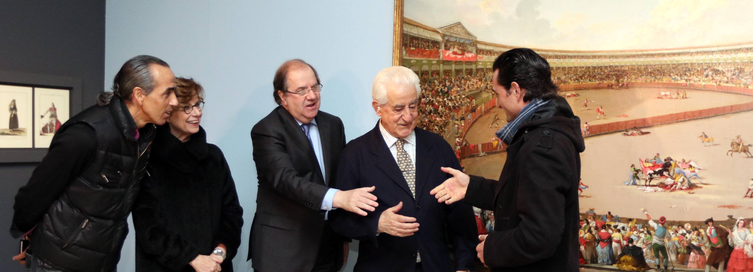 Juan Vicente Herrera inaugura la exposición &#039;Armarse a la suerte&#039; en el Museo Nacional de Escultura de Valladolid