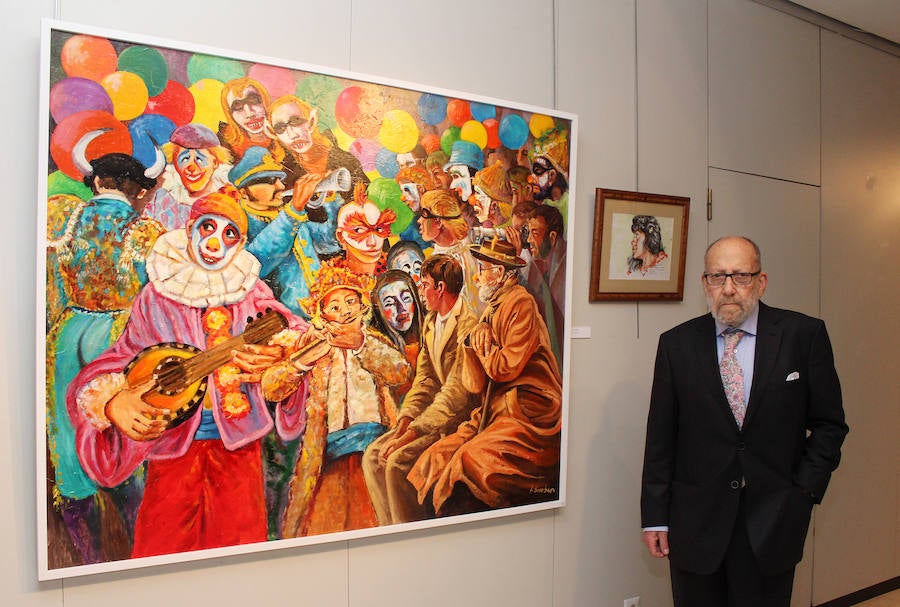 Inauguración de la exposición de Fernando Escobar en Palencia