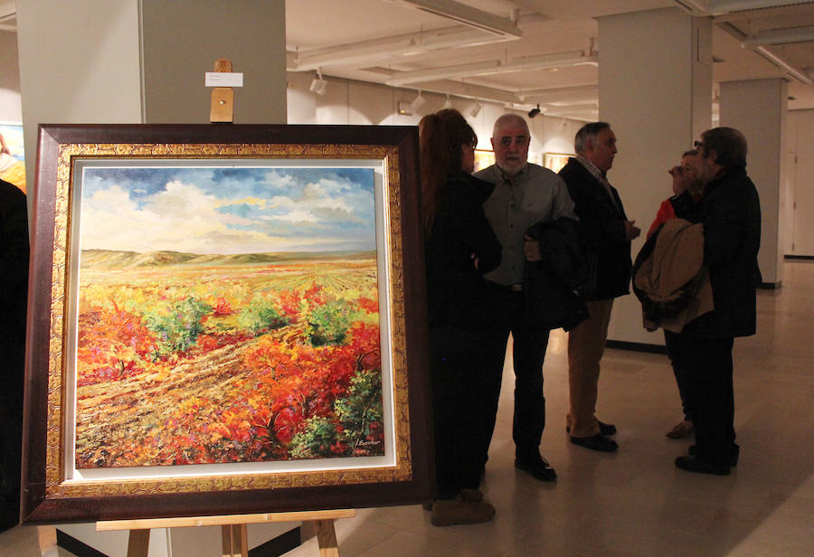 Inauguración de la exposición de Fernando Escobar en Palencia