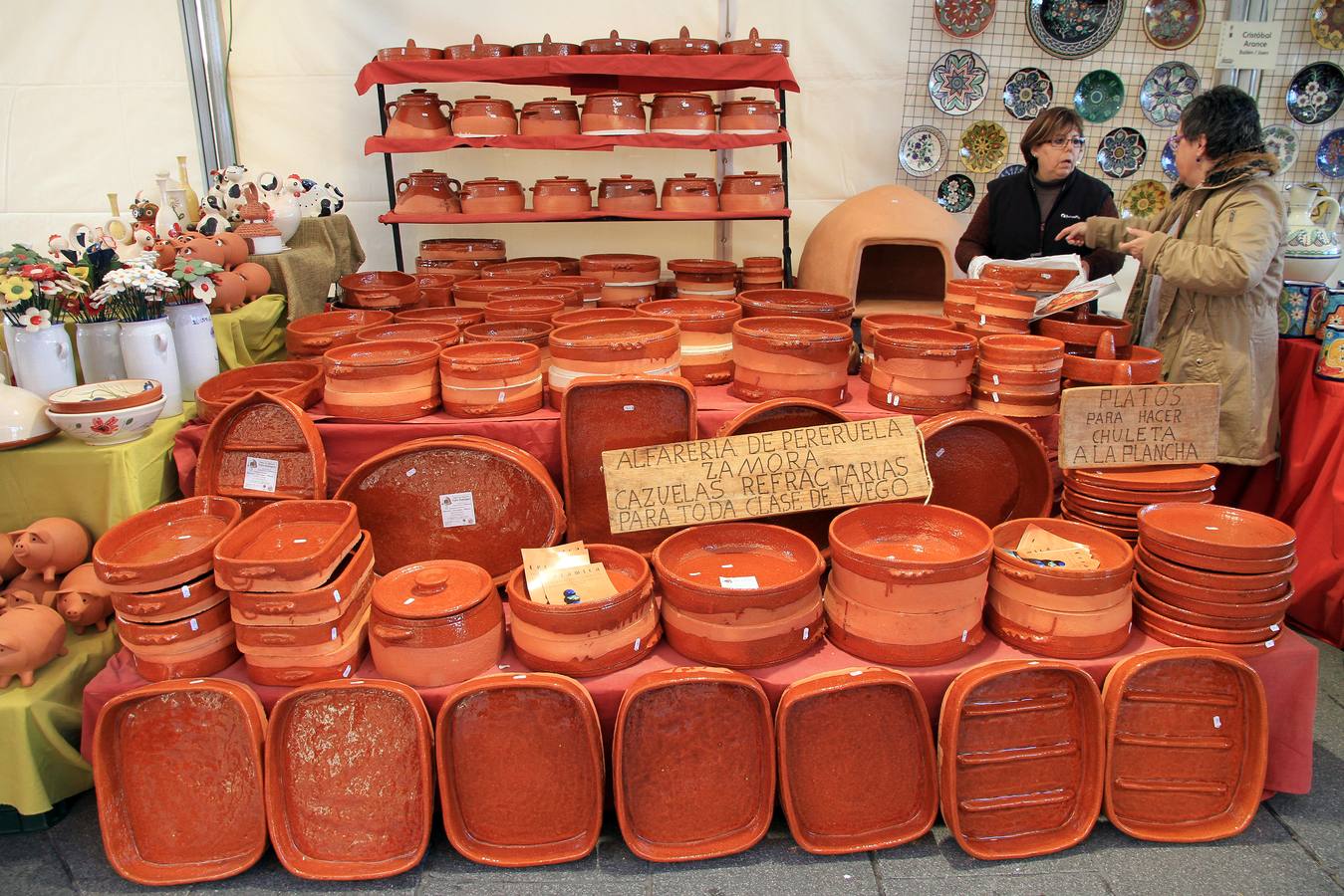 Inauguración de la XXII Feria de Cerámica y Alfarería ARCE de Segovia