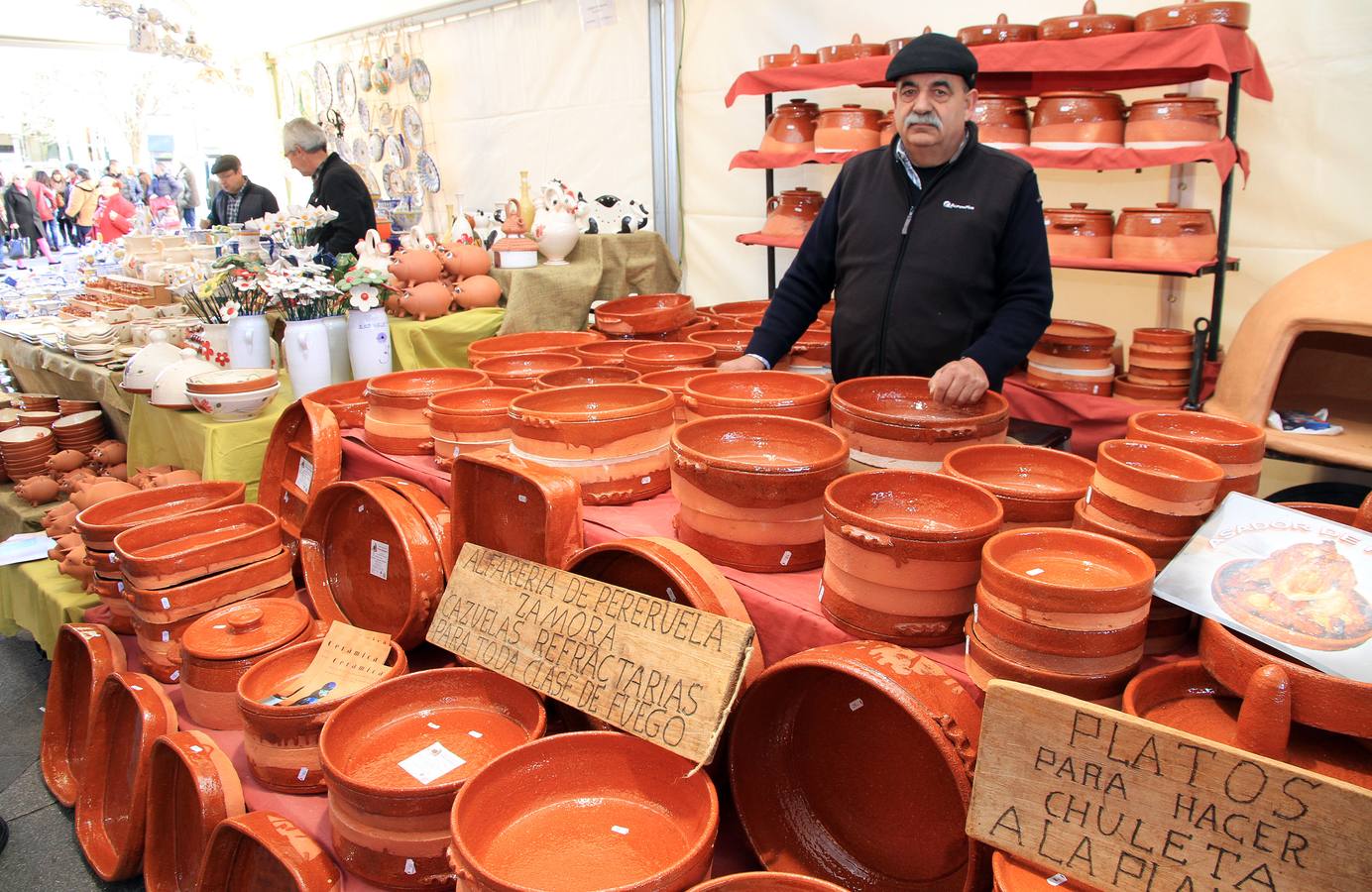Inauguración de la XXII Feria de Cerámica y Alfarería ARCE de Segovia