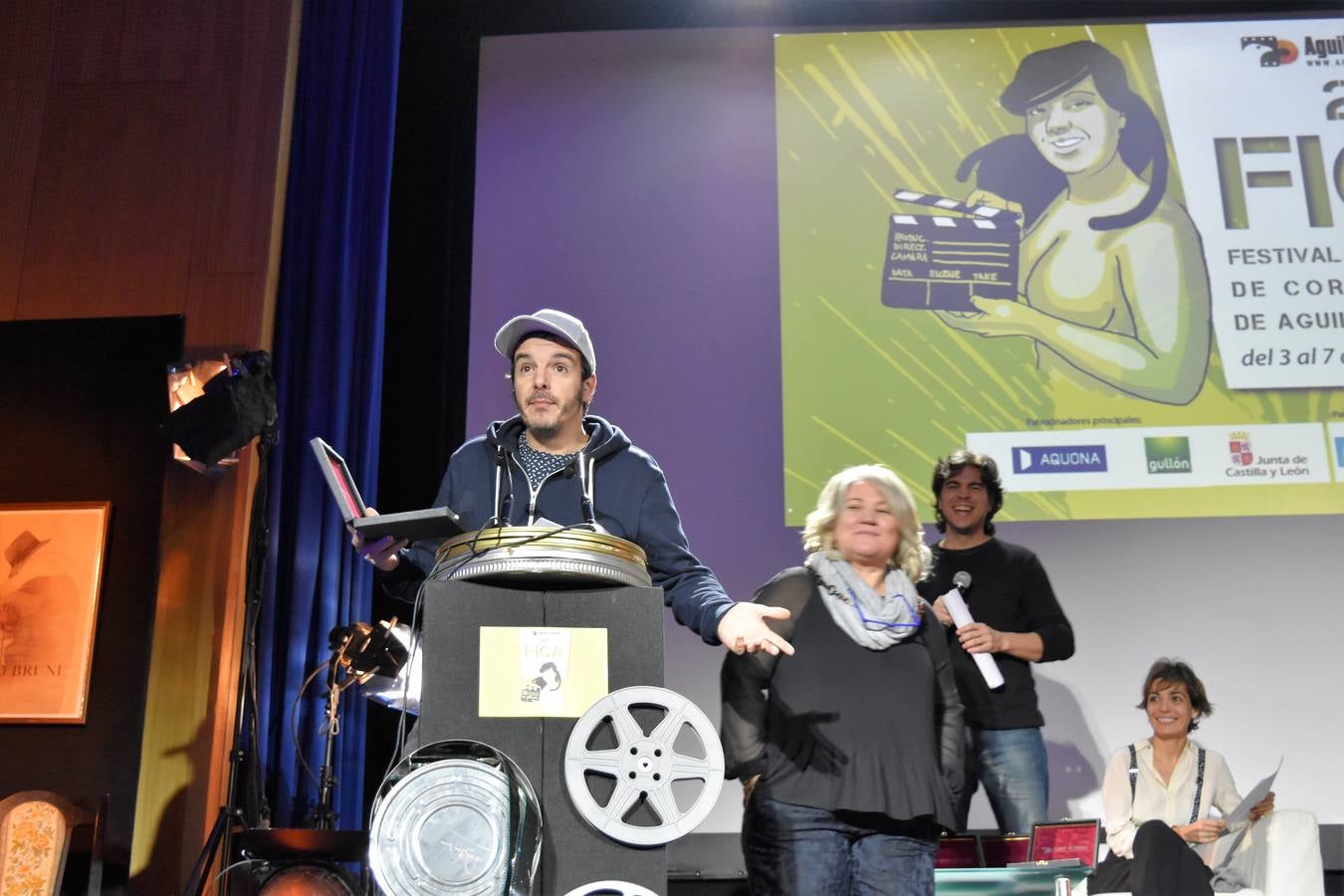 Entrega de premios del Festival Internacional de Cortometrajes de Aguilar de Campoo