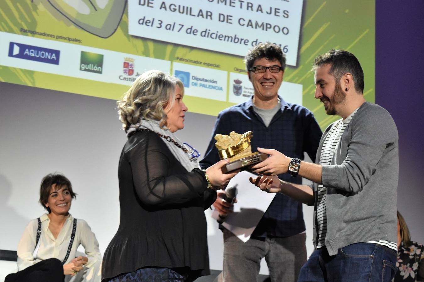 Entrega de premios del Festival Internacional de Cortometrajes de Aguilar de Campoo