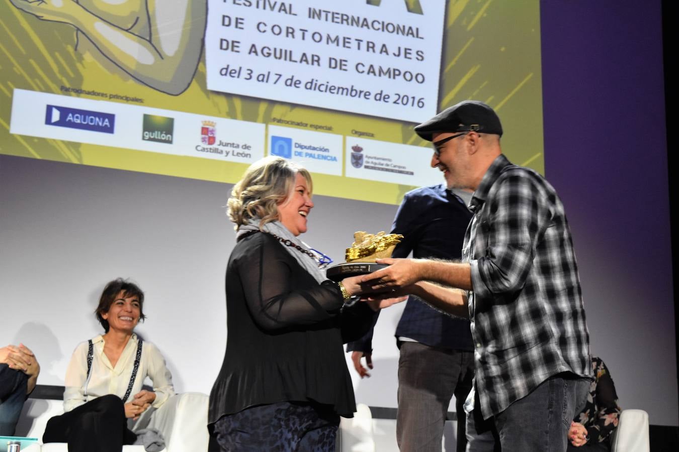 Entrega de premios del Festival Internacional de Cortometrajes de Aguilar de Campoo