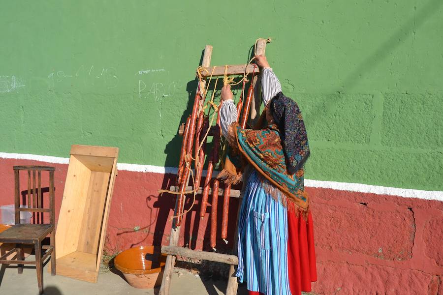 Matanza tradicional en Macotera, Salamanca
